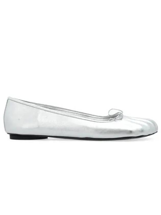 Luxury Balenciaga Trending 2025 Anatomic Metallized Ballerina Silver