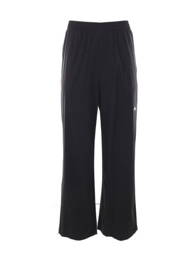Luxury Balenciaga Trending 2025 Logo Print Track Pants Black