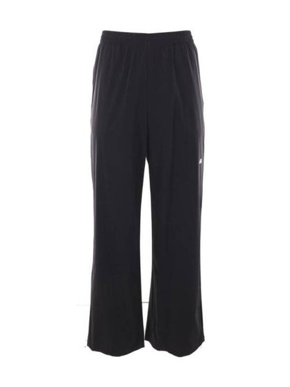 Luxury Balenciaga Trending 2025 Logo Print Track Pants Black