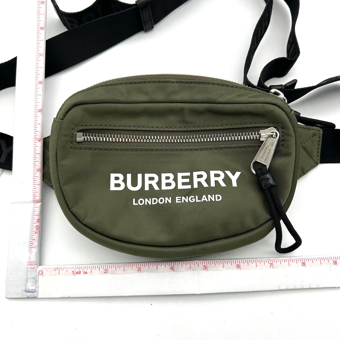 Luxury Burberry Cannon Waist Bag - Green Waist Bags, Bags - BUR276032 | The RealReal LA33283