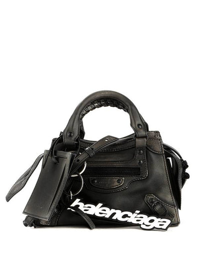 Luxury Balenciaga Trending 2025 Neo Classic Small Shoulder Bag Black