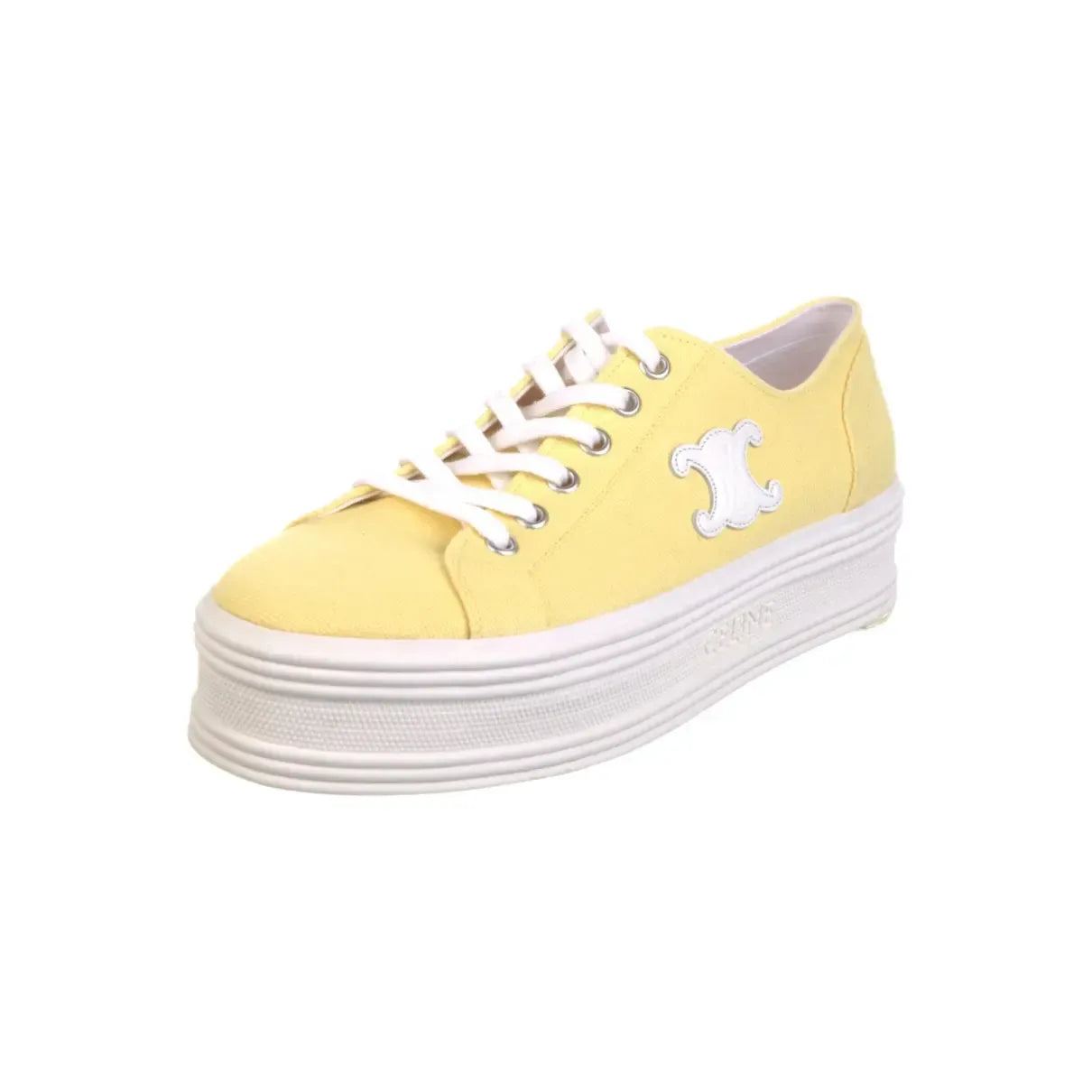 Jane cloth trainers Luxury CELINE Yellow