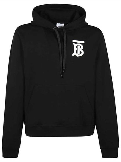 Luxury Burberry Monogram Logo Hoodie Black