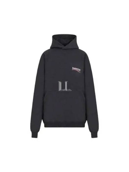 Luxury Balenciaga Trending 2025 Embroidered Logo Cotton Hoodie Grey