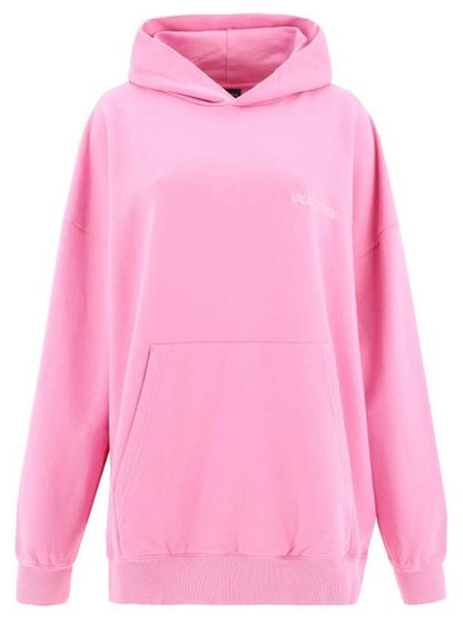 Luxury Balenciaga Trending 2025 Logo Print Hoodie Pink