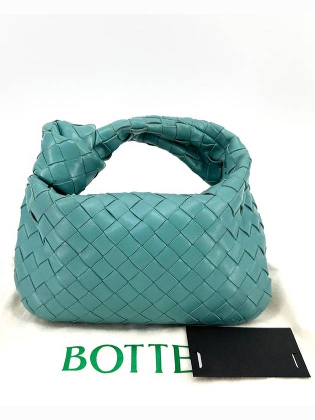 Luxury Bottega Veneta Luxury Bottega Veneta Mini Jodie Bag Tote Light Blue
