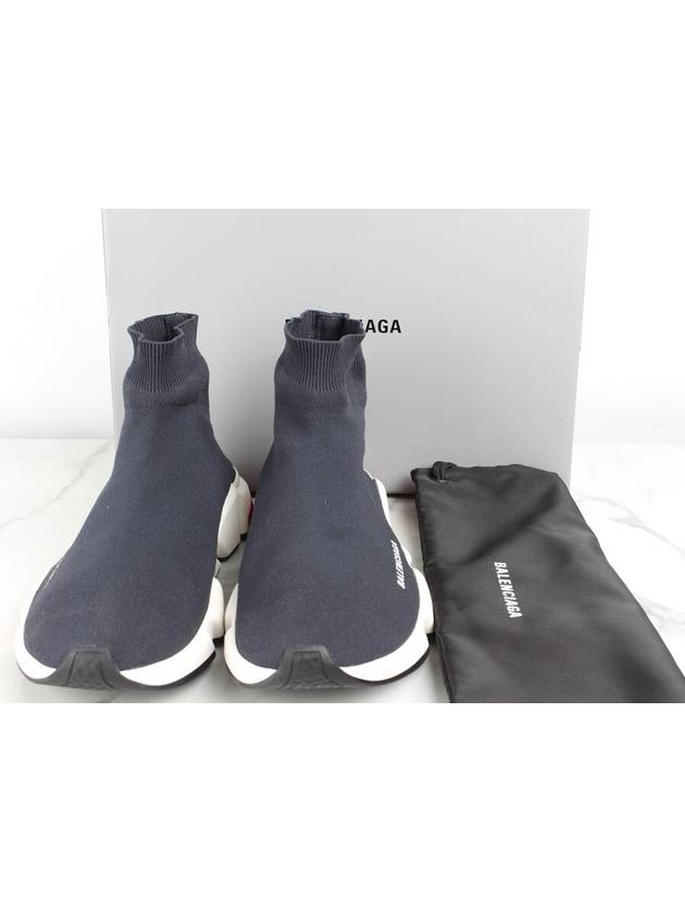 Luxury Balenciaga Trending 2025 Speedrunner sneakers dark gray 42 5 275