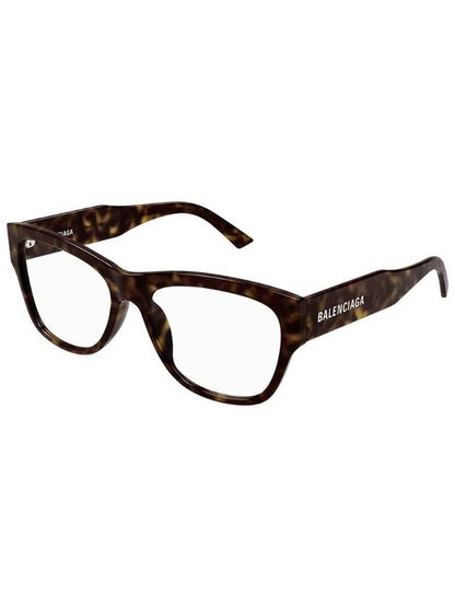 Luxury Balenciaga Trending 2025 Acetate Square Eyeglasses Havana