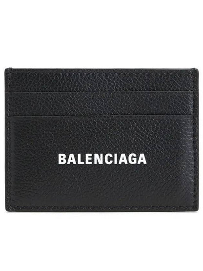 Luxury Balenciaga Trending 2025 Cash Card Holder Black