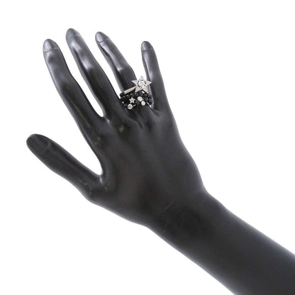 CHANEL Comet Collection Ring Size 52/#12J10180 18K White Gold