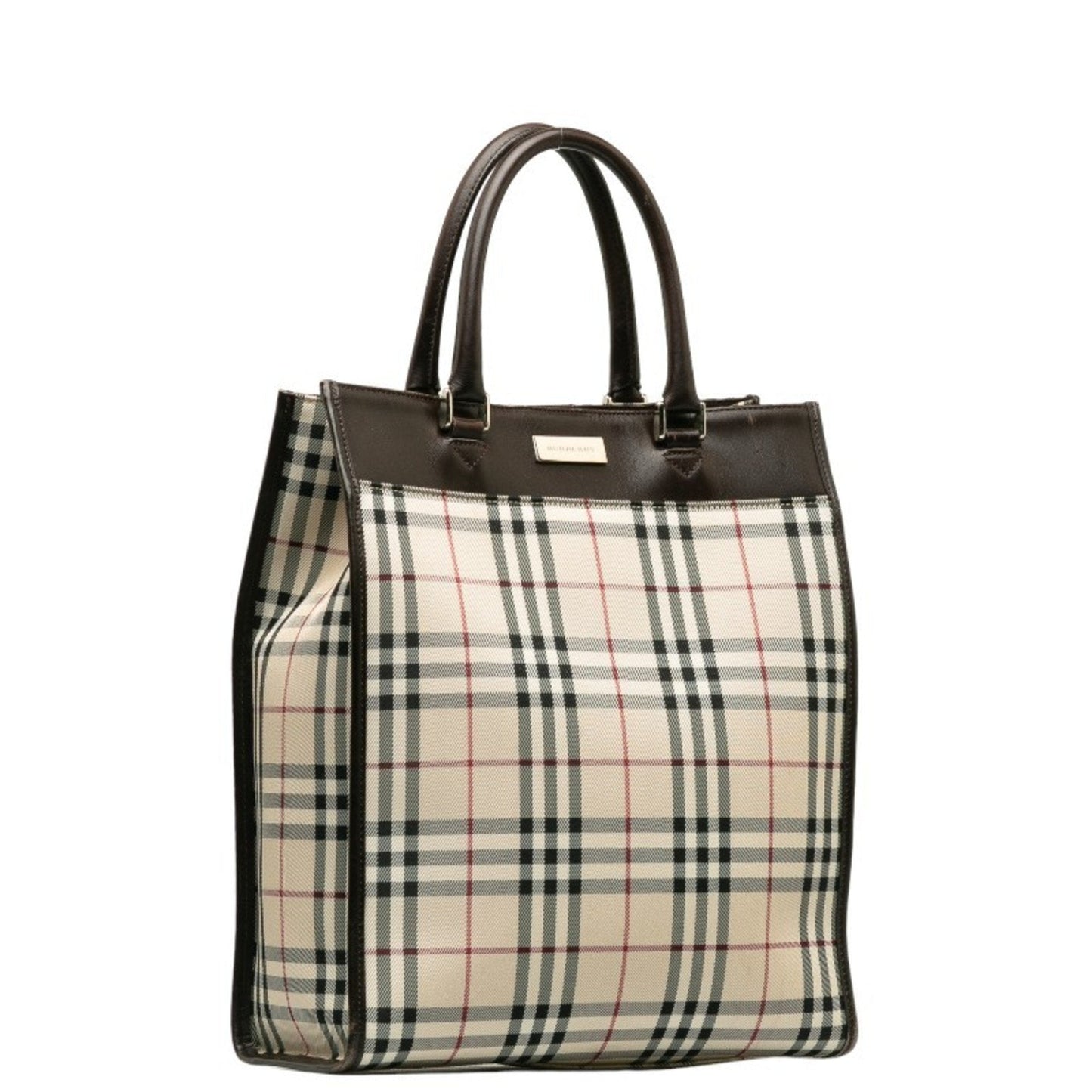 Luxury Burberry Nova Check Tote