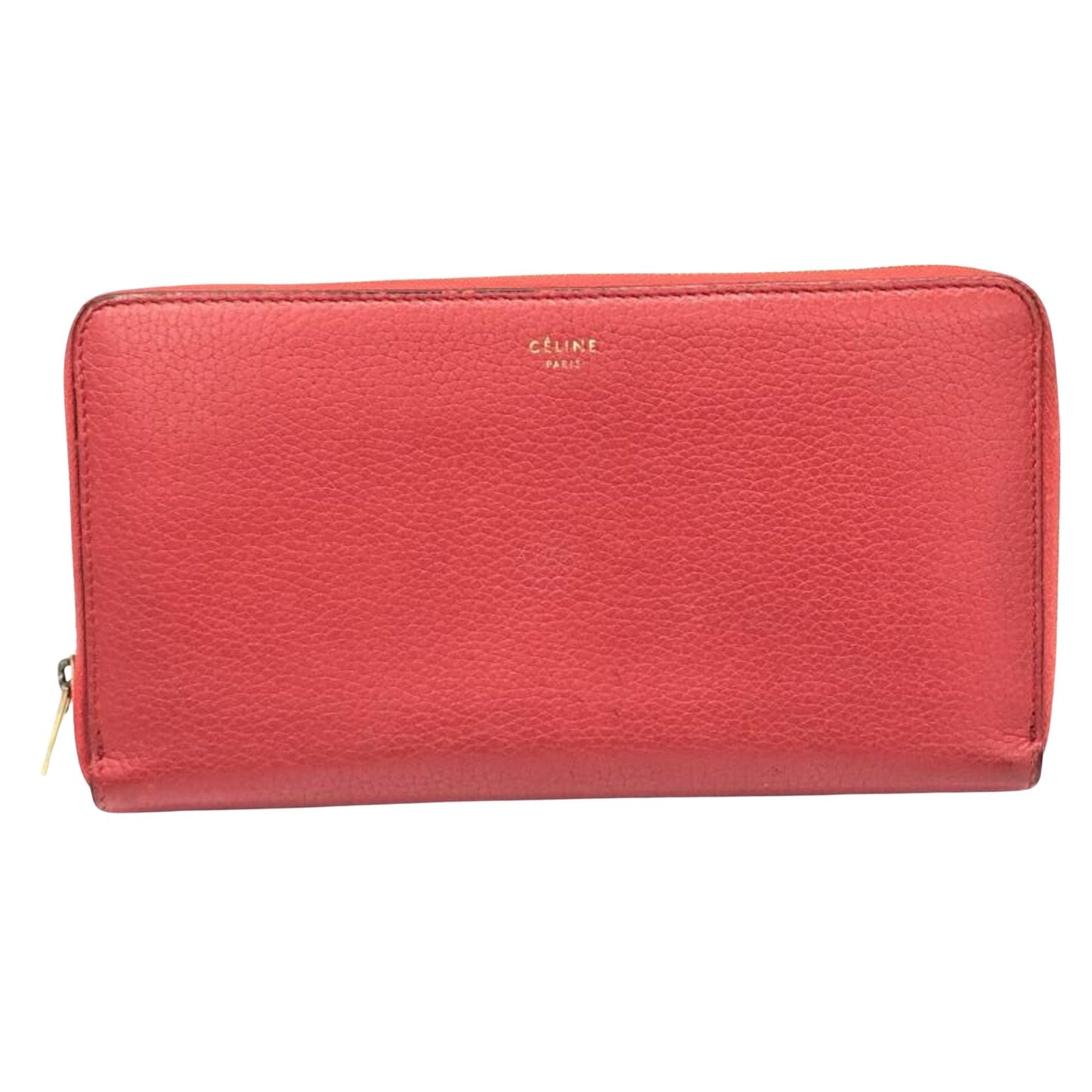 Luxury CELINE Zip Around Wallet