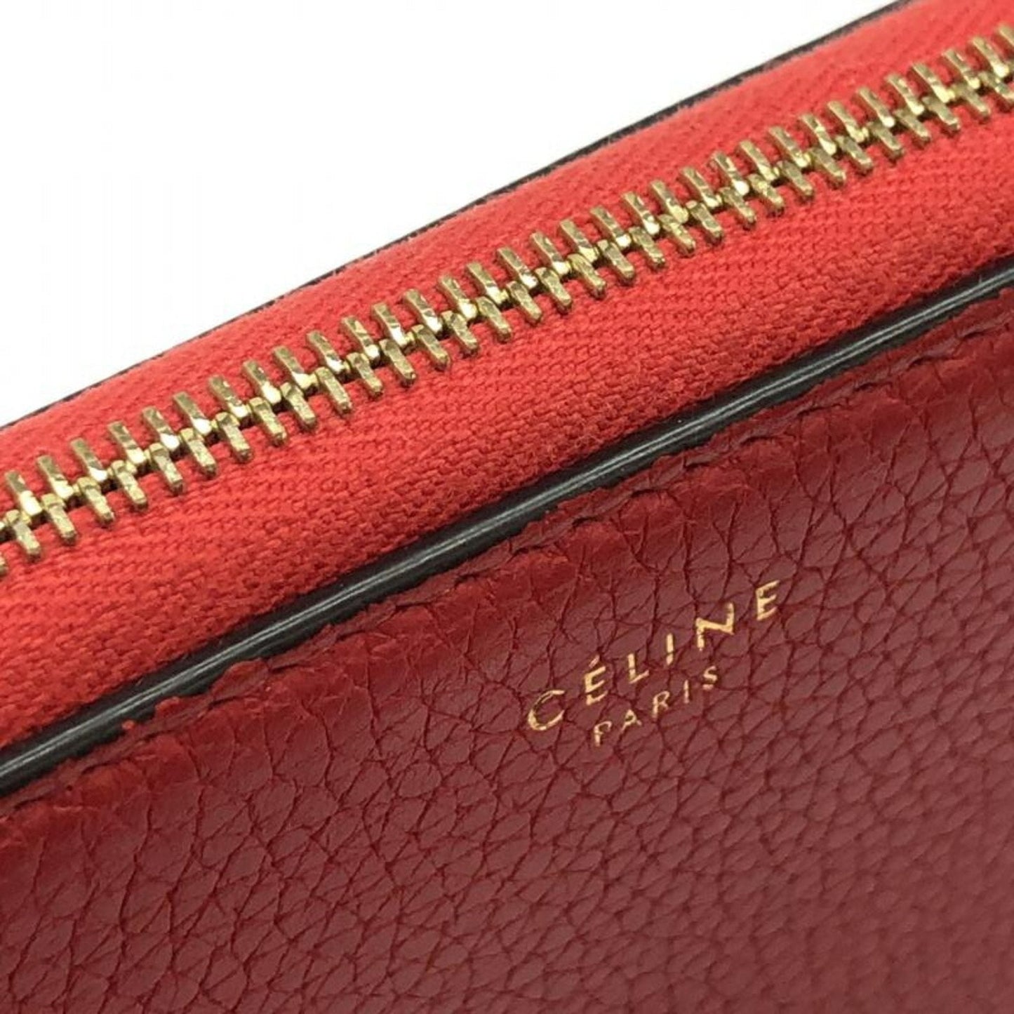 Luxury CELINE Zip Around Wallet