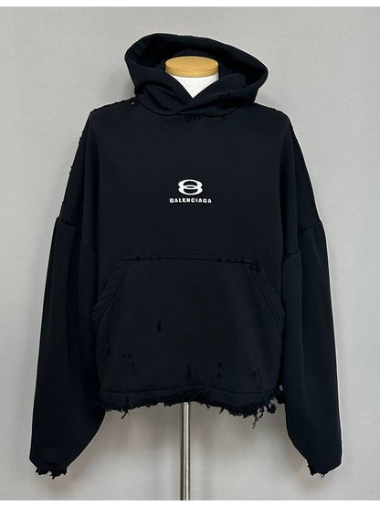 Luxury Balenciaga Trending 2025 Unity Sports Icon Cropped Hoodie