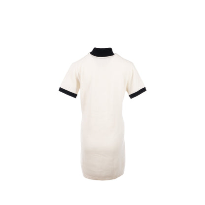 Chanel Size 34 23A Dress Cashmere White/Black