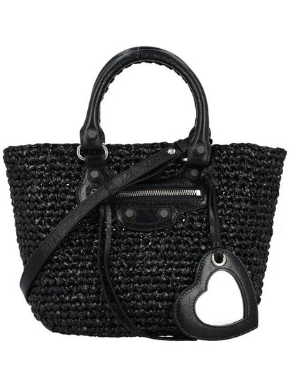 Luxury Balenciaga Trending 2025 Le Cagole Small Tote Bag Black