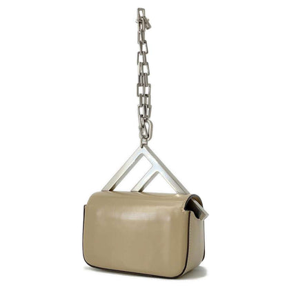 FENDI First Site Nano Beige7AS173 Leather