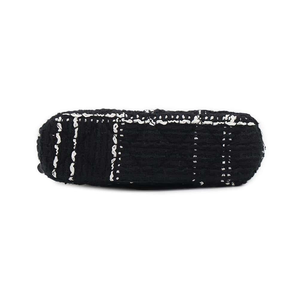 CHANEL PochetteChainShoulder Black Tweed