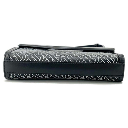 BURBERRY 2wayBag Black/White Leather
