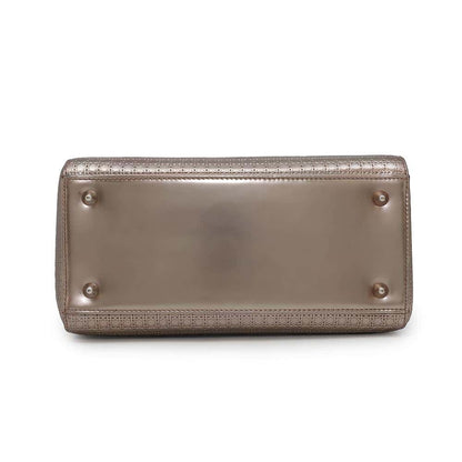 Dior Lady Dior 2WAYBag MetalicPinkM0550PSKC Leather Size Medium
