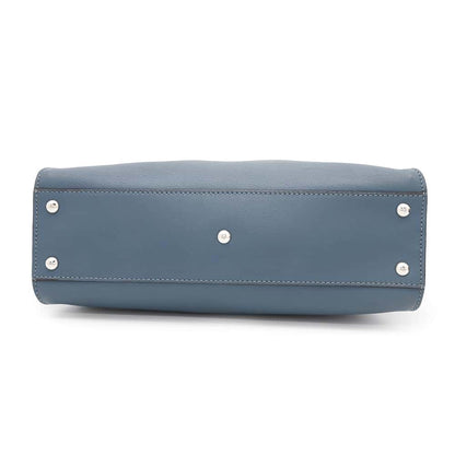 FENDI Peekaboo 2WAYBag Dark Blue8BN290 Leather Size regular