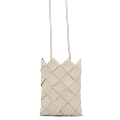 Bottega Veneta INTRECCIATO Pochette Off-white619019 Leather