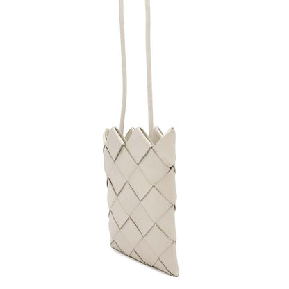 Bottega Veneta INTRECCIATO Pochette Off-white619019 Leather