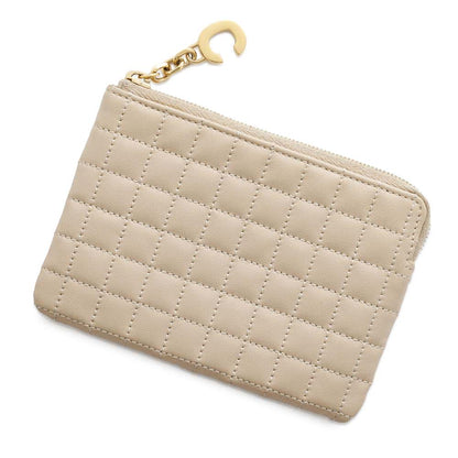 CELINE CBag Charm Coin purse Beige10B823BFL.03ND Leather