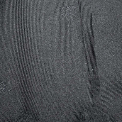 CHANEL Gripoa Button Jacket Size 38 BlackP08277 Wool 100%