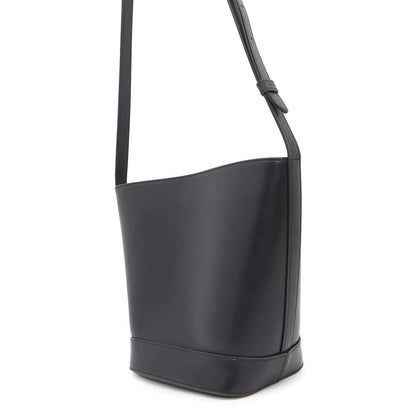 CELINE Cuir Triomphe Small Bucket Shoulder Bag Black198243 Calf Leather
