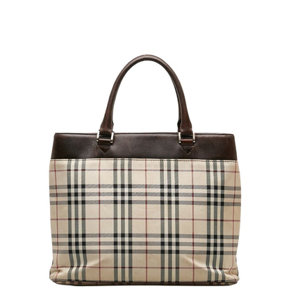 Luxury Burberry Nova Check Tote