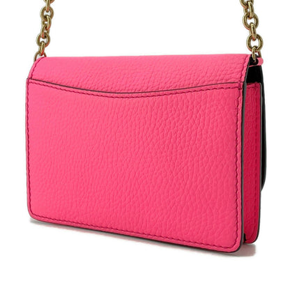 BURBERRY ChainShoulder Bag Pink Leather