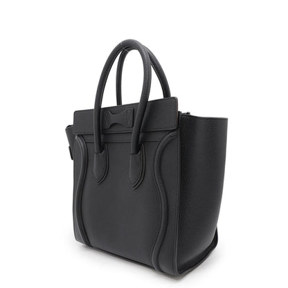 CELINE Luggage shopper Black189793 Leather Size micro
