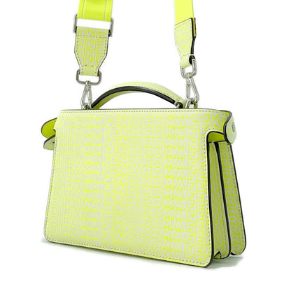 FENDI Peekaboo I.C.U. X-Cross Yellow7VA582 Leather Size Mini