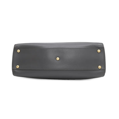 FENDI Peekaboo 2wayBag Gray8BN226 Leather Size regular
