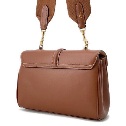 CELINE Teen Soft 16 (Season) Shoulder Tan196853CR4.04LU Calf Leather