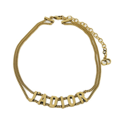 Dior Necklace N0424ADRMT metal antique gold J'ADIOR J'adior Choker