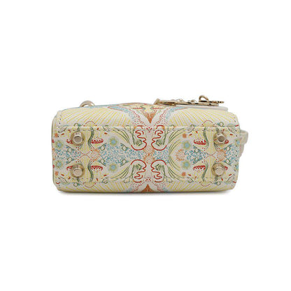 Dior Lady Dior Multicolor Leather Size micro