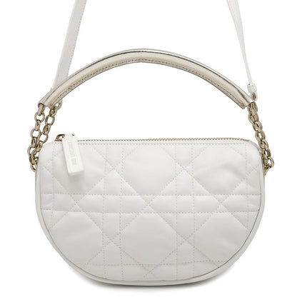 Dior Vibe Hobo 3WAYBag WhiteM7200ONOA Leather Size Small