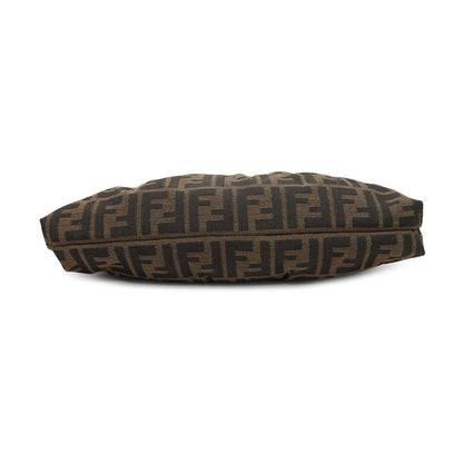 FENDI Zucca Pattern one belt Brown8BR445 Canvas Leather