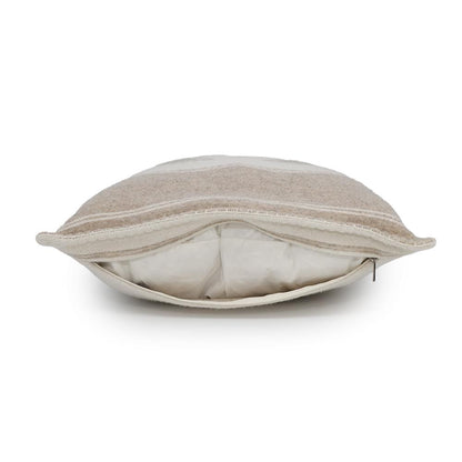 CHANEL CC Logo Cushion Beige/Ivory Wool 90% Cashmere10%