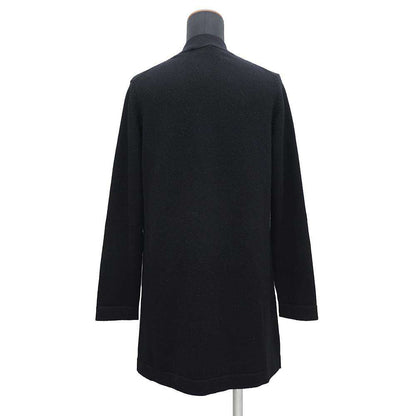 CHANEL Long Knit Cardigan Size 36 BlackP72463 Cashmere100%