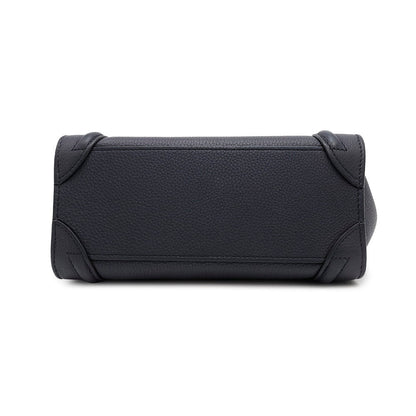 CELINE Luggage shopper Navy168243 Leather Size Nano