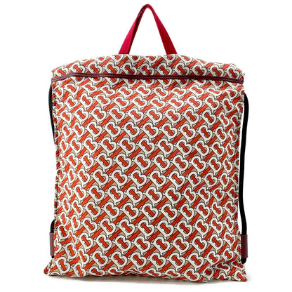 BURBERRY TBMonogram Backpack Beige/Orange/White Nylon