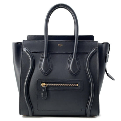 CELINE Luggage shopper Black189793 Leather Size micro