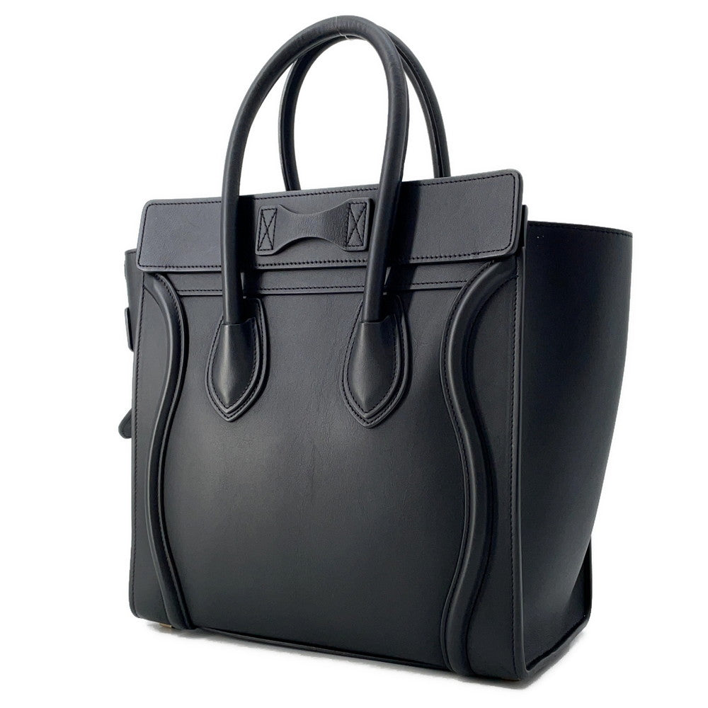 CELINE Luggage shopper Black189793 Leather Size micro