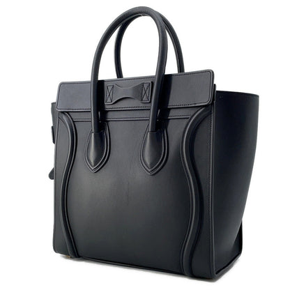 CELINE Luggage shopper Black189793 Leather Size micro