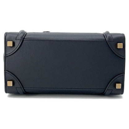 CELINE Luggage shopper Black189793 Leather Size micro