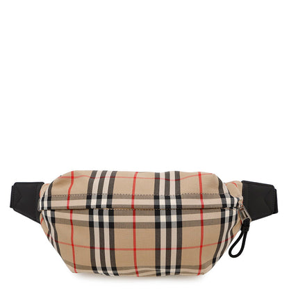 BURBERRY Vintage Check Crossbody Bag Beige8010430 Nylon Canvas