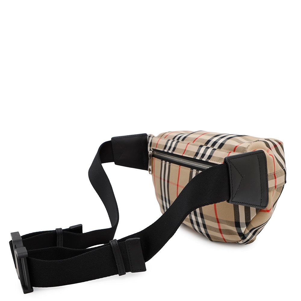 BURBERRY Vintage Check Crossbody Bag Beige8010430 Nylon Canvas